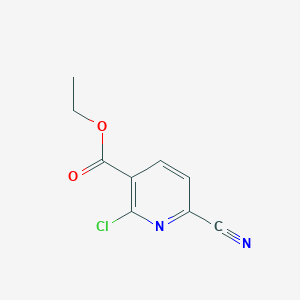 Ethyl 2-chloro-6-cyanonicotinate