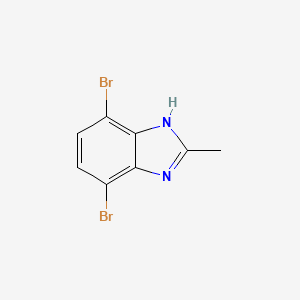 4,7-Dibromo-2-methyl-1H-benzo[D]imidazole