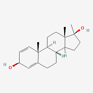molecular formula C20H30O2 B1493405 17-Methyl-androsta-1,4-diene-3beta,17beta-diol CAS No. 34347-66-5