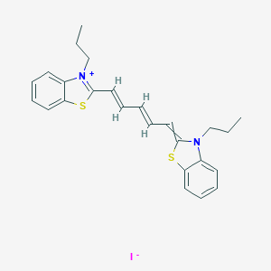 molecular formula C25H27IN2S2 B149346 DiSC3(5) CAS No. 53213-94-8