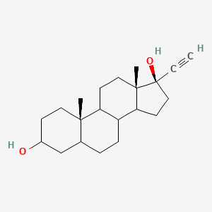molecular formula C21H32O2 B1493471 Pregn-20-yne-3,17-diol, (3alpha,5beta,17alpha)- 