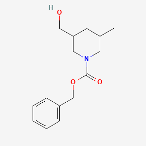 Benzyl 3-(hydroxymethyl)-5-methylpiperidine-1-carboxylate