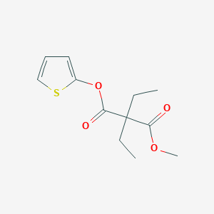 molecular formula C12H16O4S B1493506 Diethyl 2-thienyl methyl malonate 