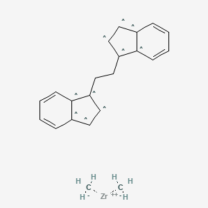 molecular formula C22H22Z B1493535 Rac-ethylenebis(1-indenyl)dimethylzirconium 