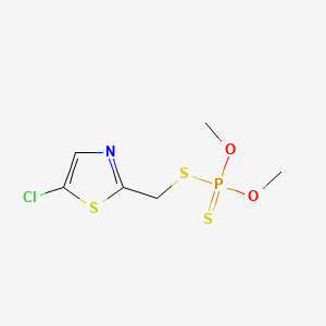 molecular formula C6H9ClNO2PS3 B1493559 Colophonate CAS No. 50398-69-1