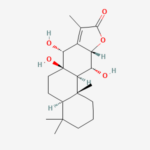 molecular formula C20H30O5 B1493594 Yuexiandajisu E 