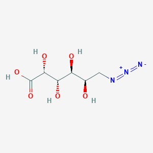 molecular formula C6H11N3O6 B149360 6-Azido-6-deoxy-D-galactonic acid CAS No. 138245-73-5