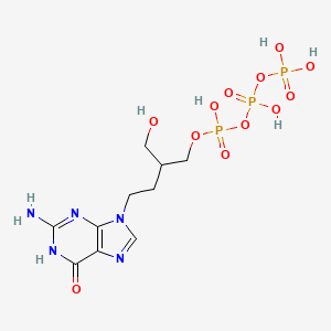molecular formula C10H18N5O12P3 B1493635 Penciclovir triphosphate 