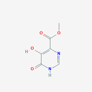 molecular formula C6H6N2O4 B1493648 5,6-Dihydroxy-pyrimidine-4-carboxylic acid methyl ester CAS No. 518047-31-9