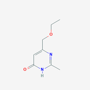 6-(Ethoxymethyl)-2-methylpyrimidin-4-ol