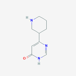 6-(piperidin-3-yl)pyrimidin-4(3H)-one