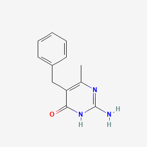 2-amino-5-benzyl-6-methyl-1H-pyrimidin-4-one
