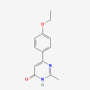 6-(4-Ethoxyphenyl)-2-methylpyrimidin-4-ol