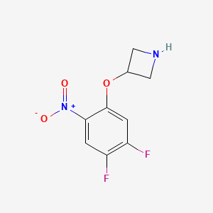 3-(4,5-Difluoro-2-nitrophenoxy)azetidine