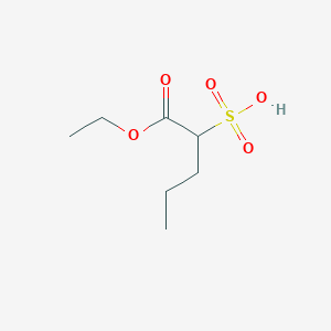 1-Ethoxy-1-oxopentane-2-sulfonic acid