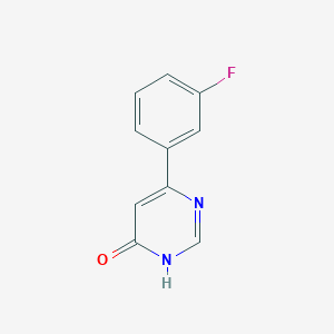 6-Oxo-4-(3-fluorophenyl)-1,6-dihydropyrimidine