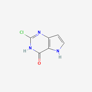 2-Chloro-3H-pyrrolo[3,2-d]pyrimidin-4(5H)-one