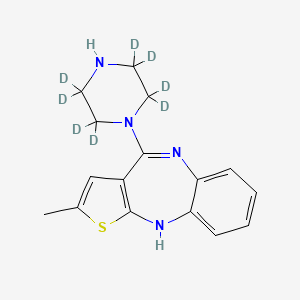 N-Demethyl Olanzapine-d8