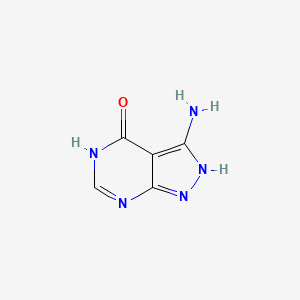 3-amino-1H-pyrazolo[3,4-d]pyrimidin-4-ol