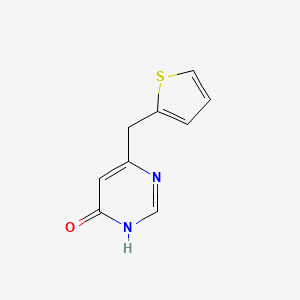 6-(Thiophen-2-ylmethyl)pyrimidin-4-ol