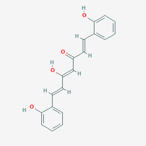 molecular formula C19H16O4 B149374 水杨基姜黄素 CAS No. 1236545-54-2
