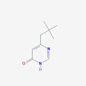 molecular formula C9H14N2O B1493740 6-Neopentylpyrimidin-4-ol CAS No. 2090965-60-7