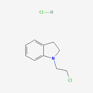 molecular formula C10H13Cl2N B1493812 1-(2-Chloroethyl)indoline hydrochloride CAS No. 2203016-91-3