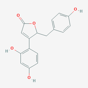 molecular formula C17H14O5 B149382 Puerol A CAS No. 152784-32-2