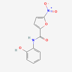 molecular formula C11H8N2O5 B14938501 N-(2-hydroxyphenyl)-5-nitrofuran-2-carboxamide 