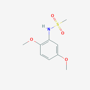 molecular formula C9H13NO4S B14939099 N-(2,5-dimethoxyphenyl)methanesulfonamide 