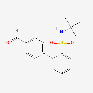 N-tert-butyl-4'-formylbiphenyl-2-sulfonamide