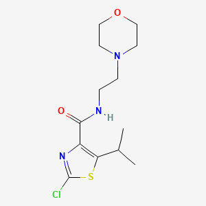 molecular formula C13H20ClN3O2S B14939630 C13H20ClN3O2S 