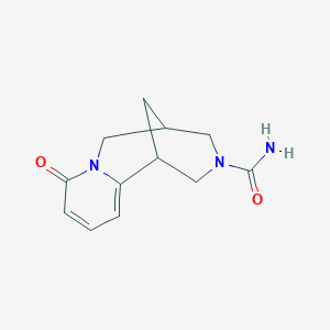molecular formula C12H15N3O2 B14939829 8-oxo-1,5,6,8-tetrahydro-2H-1,5-methanopyrido[1,2-a][1,5]diazocine-3(4H)-carboxamide 