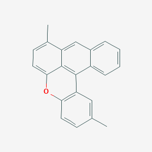molecular formula C22H16O B149401 Fluorol Yellow 088 CAS No. 81-37-8
