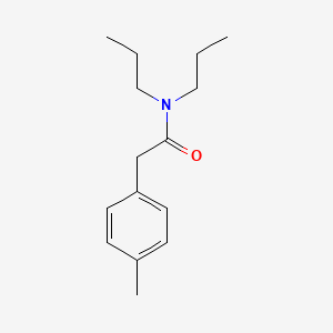 molecular formula C15H23NO B14940367 2-(4-methylphenyl)-N,N-dipropylacetamide 