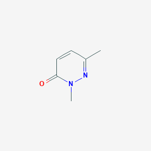 molecular formula C6H8N2O B14941626 2,6-dimethylpyridazin-3(2H)-one 