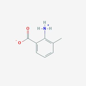 molecular formula C8H9NO2 B149420 2-氨基-3-甲基苯甲酸 CAS No. 4389-45-1