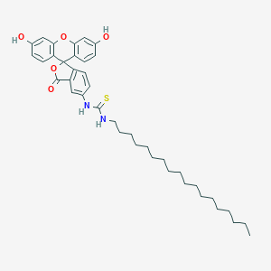 molecular formula C39H50N2O5S B149448 5-(Octadecylthiocarbamoylamino)fluorescein CAS No. 65603-18-1