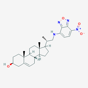molecular formula C28H38N4O4 B149453 Fluoresterol CAS No. 78949-95-8