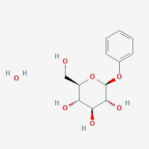 molecular formula C12H18O7 B1494563 Phenyl beta-d-glucopyranoside hydrate 