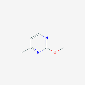 molecular formula C6H8N2O B014946 2-Methoxy-4-methylpyrimidine CAS No. 14001-60-6