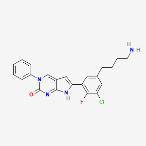 molecular formula C22H20ClFN4O B1494630 RX-P 792 