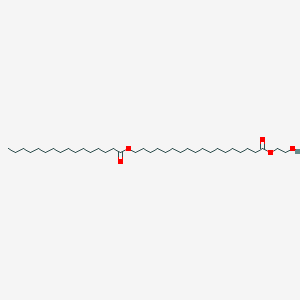 molecular formula C36H70O5 B1494646 Ethyleneglycol palmitate/stearate CAS No. 91031-31-1