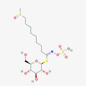 molecular formula C16H31NO10S3 B1494668 8-Methylsulfinyl-n-octyl glucosinolate CAS No. 21973-60-4
