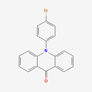 molecular formula C19H12BrNO B1494760 10-(4-Bromophenyl)-9(10H)-acridone CAS No. 24275-95-4