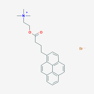 molecular formula C25H28BrNO2 B149485 1-Pyrenebutyrylcholine CAS No. 57440-79-6