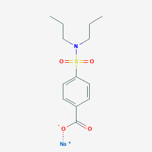 molecular formula C13H19NNaO4S B149487 CID 131851591 CAS No. 23795-03-1