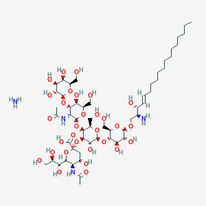 molecular formula C55H100N4O30 B1494932 GM1-Lysoganglioside CAS No. 171483-40-2
