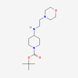 Tert-butyl 4-(2-morpholinoethylamino)piperidine-1-carboxylate