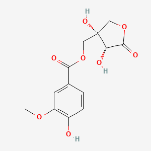 molecular formula C13H14O8 B1494977 Phellolactone CAS No. 1190897-23-4